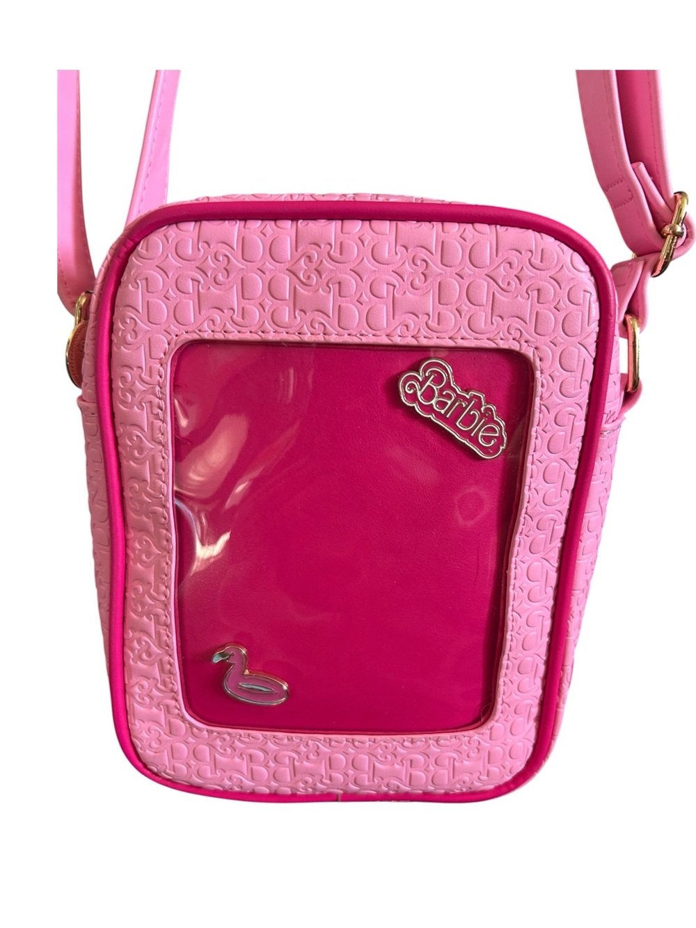 Barbie Our Universe Pink Two-Tone Crossbody Bag